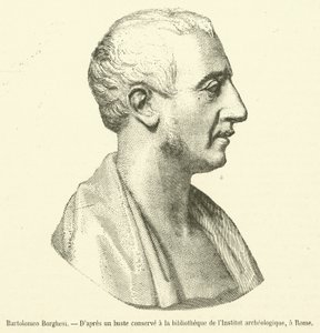 Bartolomeo Borghesi (rytina) od French School