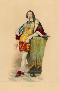 Bassompierre (barevná rytina) od French School