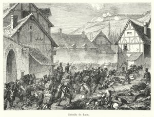 Bitva o Laon (rytina) od French School