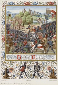 Bataille de Rosebecque od French School