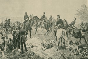 Bitva u Gravelotte, francouzsko-pruská válka, 18. srpna 1870 od French School