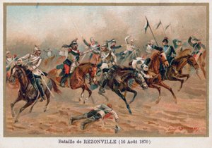 Bitva o Rezonville od French School