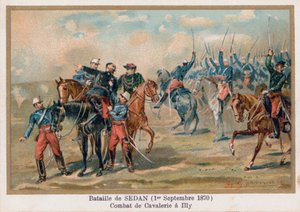 Bitva o Sedan, boj u Calvaire dIlly od French School