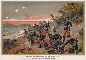 Bitva u Spicheren, Obrana Kaninchenbergu od French School