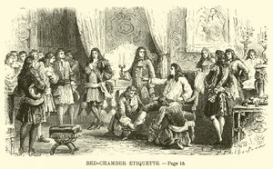 Etiketa v ložnici od French School