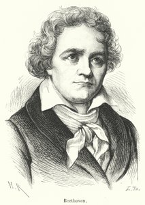 Beethoven (rytina) od French School
