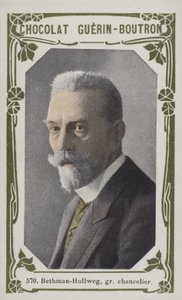 Bethmann-Hollweg, velký kancléř (barevné foto) od French School