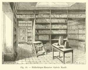 Knihovna Mazarine, Galerie Naude od French School