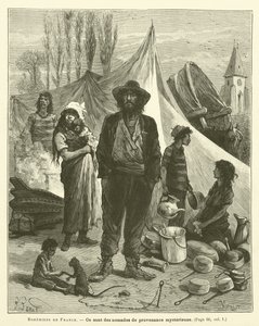 Bohemians Of France (rytina) od French School
