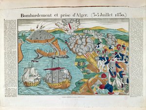 Bombardování a obléhání Alžíru, 3. července 1830, asi 1830-35