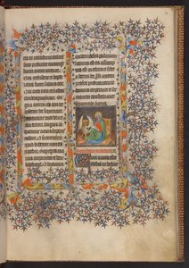 Kniha hodin, Přidat MS 32454 f.11r, Francie od French School
