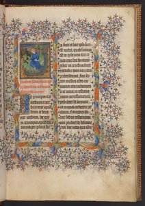 Kniha hodin, Přidat MS 32454 f.9r, Francie od French School
