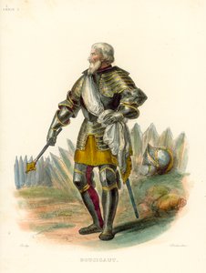 Boucicaut (barevná rytina) od French School