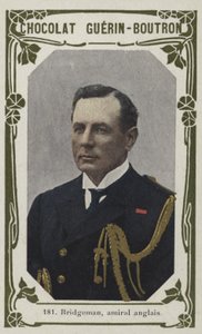 Bridgeman, britský admirál (barevná fotografie) od French School