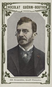 Brunetiere, Francouzská akademie (barevné foto) od French School