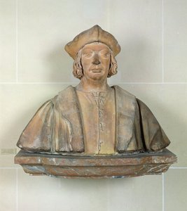 Busta kancléře Antoina Duprata (1463-1535) (terakota)