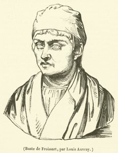 Froissartova busta (rytina) od French School