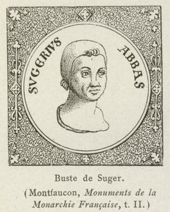 Buste de Suger (rytina) od French School