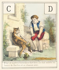 C D: Kočka a pán spolu vycházejí velmi dobře Kočičí pupeny Bastienovy boty a boty se kterými od French School