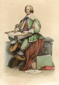 Callot (barevná rytina) od French School