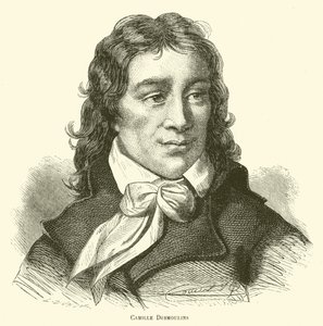 Camille Desmoulins (rytina) od French School
