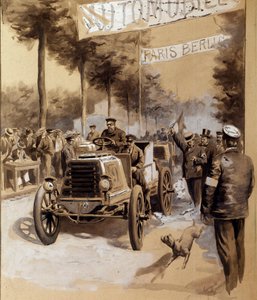 Závod aut mezi Paříží a Berlínem od French School