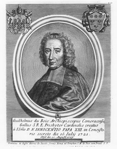 Kardinál Dubois (rytina) od French School