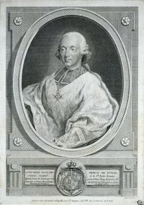 Kardinál de Rohan (1734-1803) od French School
