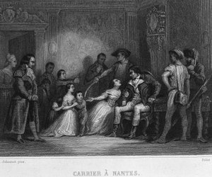 Carrier a Nantes - v "" Revolution francaise"" od Thierse. 19. století od French School