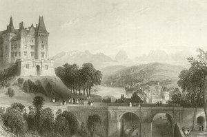 Hrad Pau, rodiště krále Jindřicha IV od French School