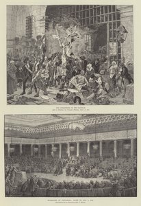 Stoleté výročí francouzské revoluce (rytina) od French School