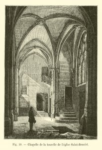 Kaple věžičky kostela Saint-Benoist od French School
