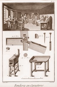 Character Foundry – „“Velká encyklopedie neboli slovník věd, umění a povolání“ od Denise Diderota (1713-1784) a Jeana d