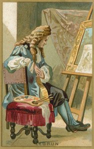Charles Le Brun , francouzský umělec od French School