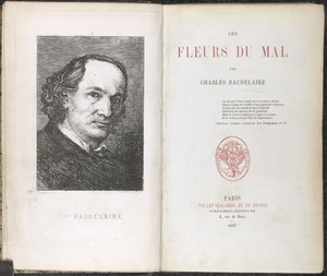 Charles Pierre Baudelaire, Květiny zla od French School