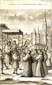 V roce 1450 vstoupil do Caen Karel VII. od French School