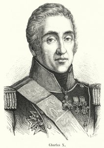 Charles X (rytina) od French School