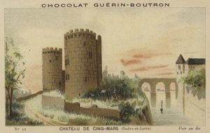 Zámek Cinq-Mars, Indre-et-Loire od French School