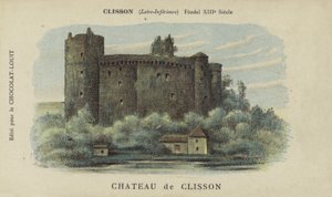 Chateau de Clisson, Clisson, Loire-Inferior od French School