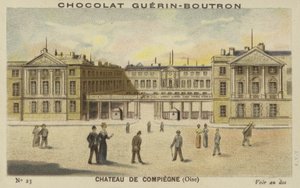 Hrad Compiegne, Oise od French School