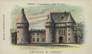 Chateau de Jonzac, Jonzac, Charente-Inferior od French School