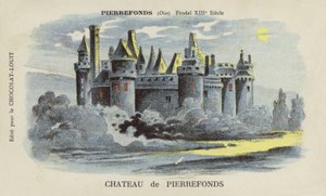 Chateau de Pierrefonds, Pierrefonds, Oise od French School