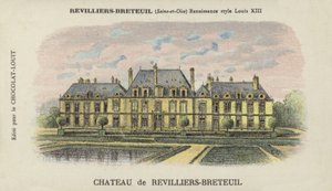 Chateau de Revilliers-Breteuil, Revilliers-Breteuil, Seine-et-Oise od French School