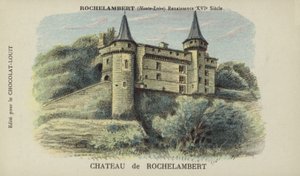 Chateau de Rochelambert, Rochelambert, Haute-Loire od French School