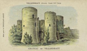 Chateau de Villandraut, Villandraut, Gironde od French School