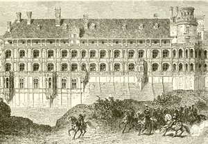 Zámek Blois od French School