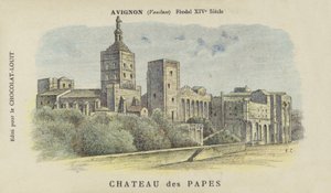 Zámek papežů, Avignon, Vaucluse od French School
