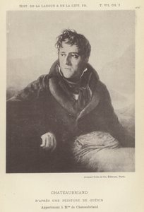 Chateaubriand (litho) od French School