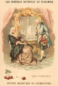 Třešně (chromolitho) od French School