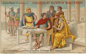 Obchodní karta Chocolat Guerin Boutron od French School